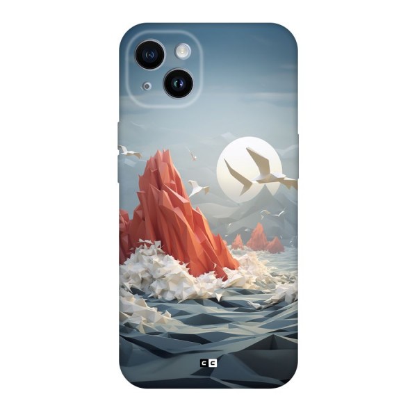 Three Dimension Sea Back Case for iPhone 14